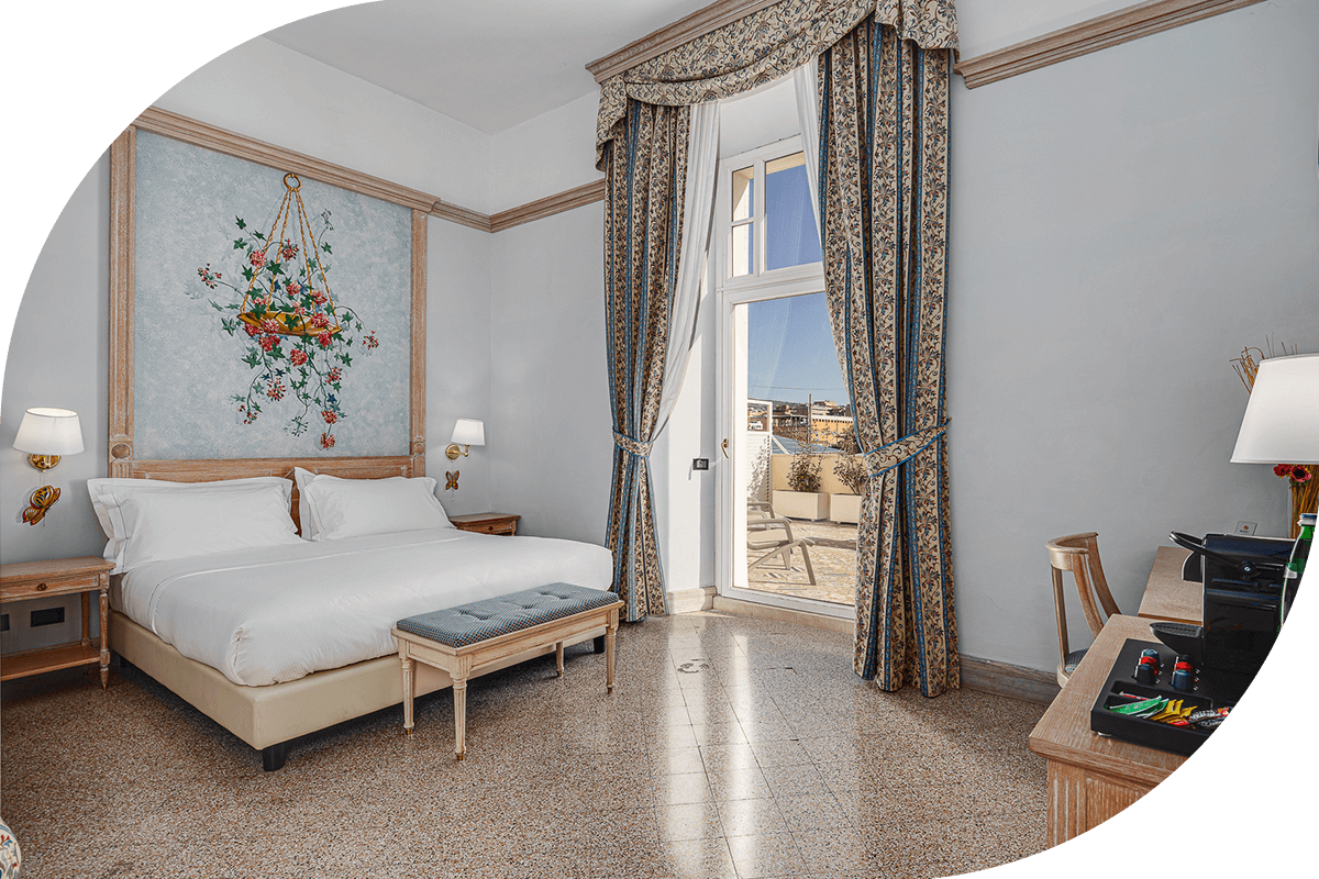Junior Suite con Balcone Hotel De La Ville Civitavecchia